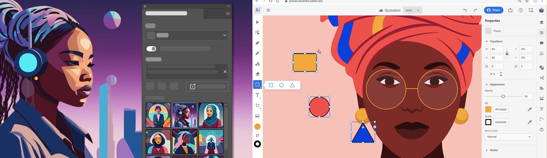 صفحه ایلوستریتور